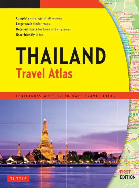 Thailand Travel Atlas - Paperback