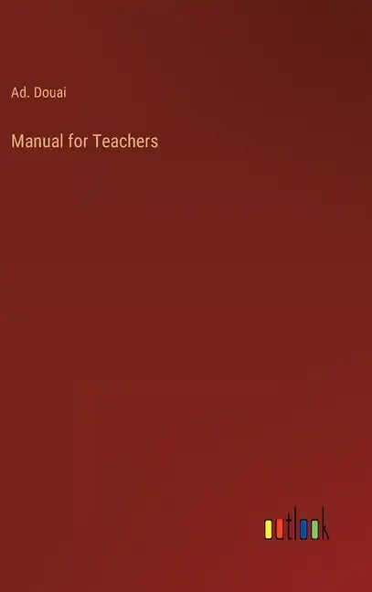 Manual for Teachers - Hardcover