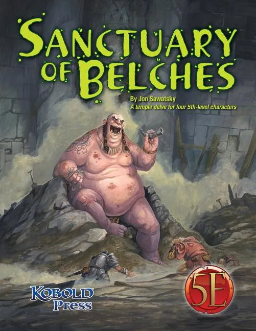 Sanctuary of Belches: A temple delve for four 5th-level characters - Paperback