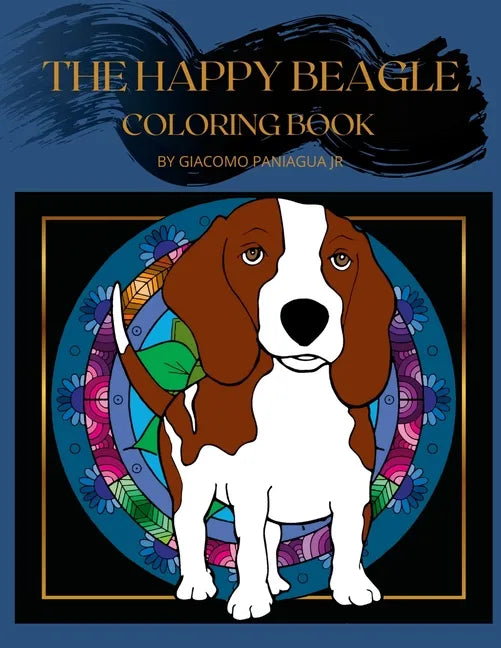 The Happy Beagle Coloring Book - Paperback
