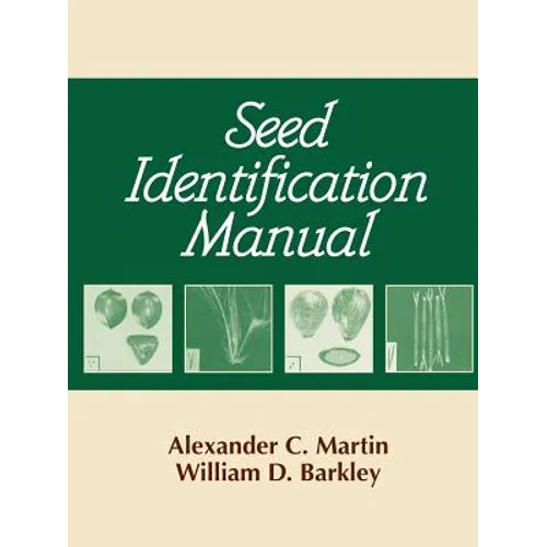 Seed Identification Manual - Paperback
