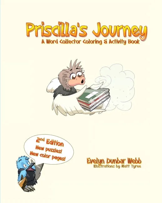 Priscilla's Journey: A Word Collector Coloring & Activity Book - Paperback