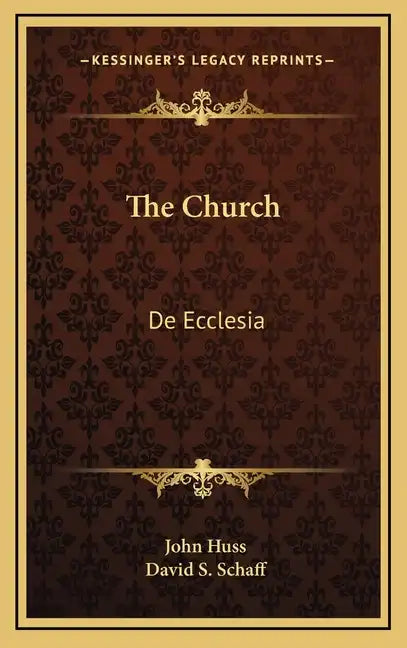 The Church: de Ecclesia - Hardcover