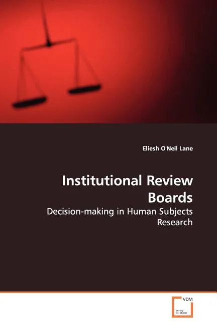 Institutional Review Boards - Paperback