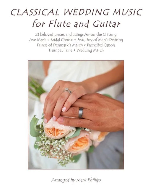 Classical Wedding Music for Flute and Guitar - Paperback