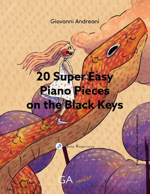 20 Super Easy Piano Pieces on the Black Keys - Paperback