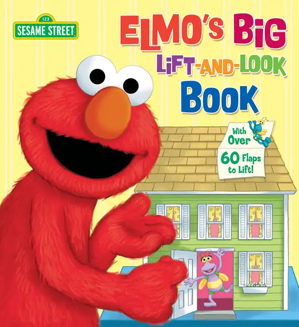 Elmo's Big Lift-And-Look Book (Sesame Street) - Board Book