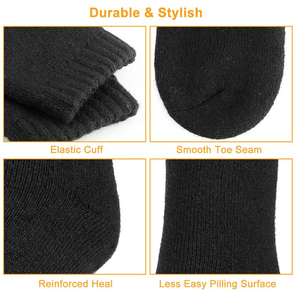 3 Pairs Men Warm Wool Socks