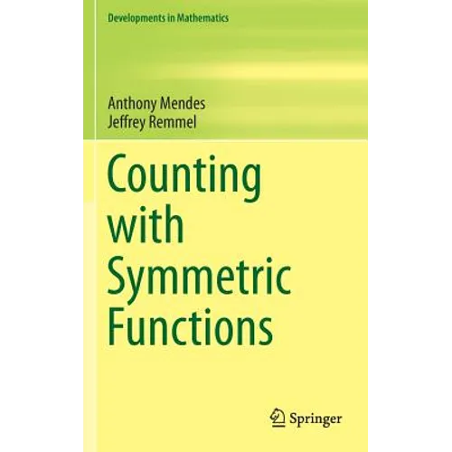 Counting with Symmetric Functions - Hardcover