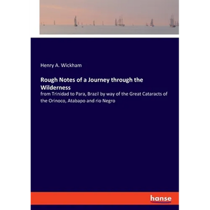Rough Notes of a Journey through the Wilderness: from Trinidad to Para, Brazil by way of the Great Cataracts of the Orinoco, Atabapo and rio Negro - Paperback