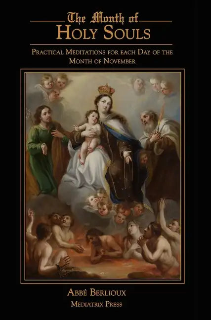 The Month of Holy Souls: Practical Meditations for Every Day of the Month of November - Hardcover