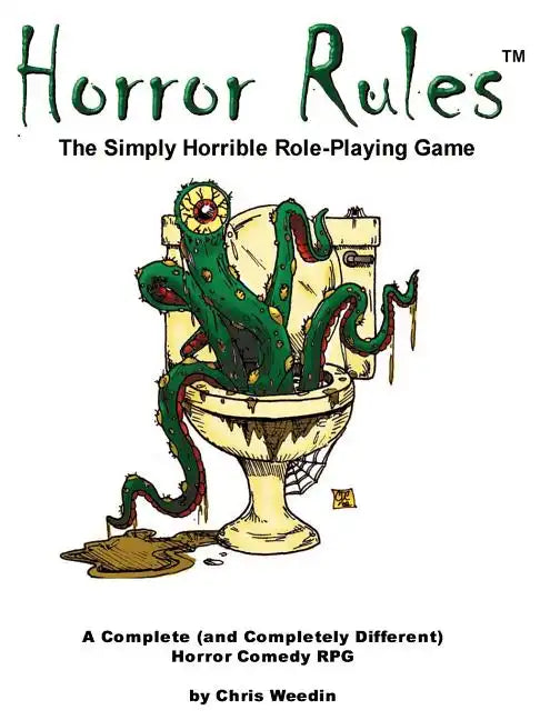 Horror Rules, the Simply Horrible Roleplaying Game - Paperback