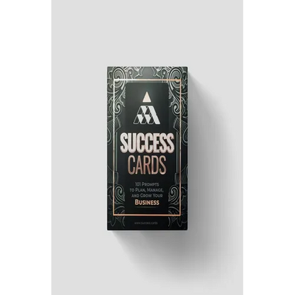 Success Cards: 101 Prompts to Plan, Manage, & Grow Your Business - Hardcover
