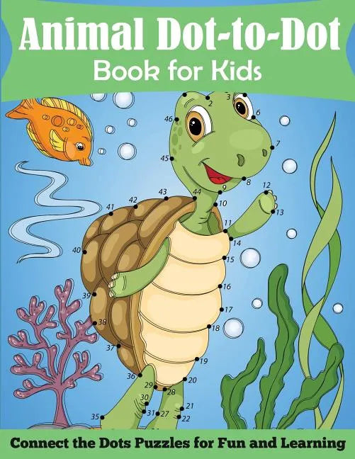 Animal Dot-to-Dot Book for Kids - Paperback