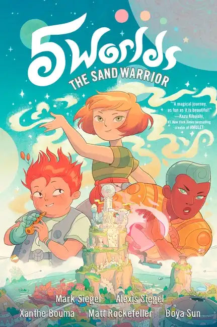 5 Worlds Book 1: The Sand Warrior: (A Graphic Novel) - Paperback
