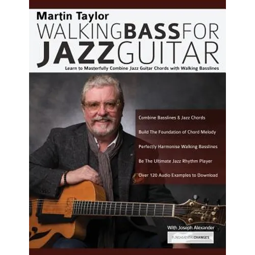 Martin Taylor Walking Basslines for Jazz Guitar - Paperback