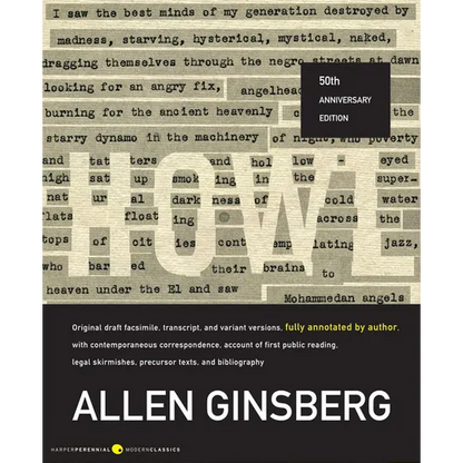 Howl: Original Draft Facsimile, Transcript, and Variant Versions, Fully Annotated by Author, with Contemporaneous Correspondence, Account of First Pub - Paperback