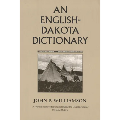 An English-Dakota Dictionary - Paperback