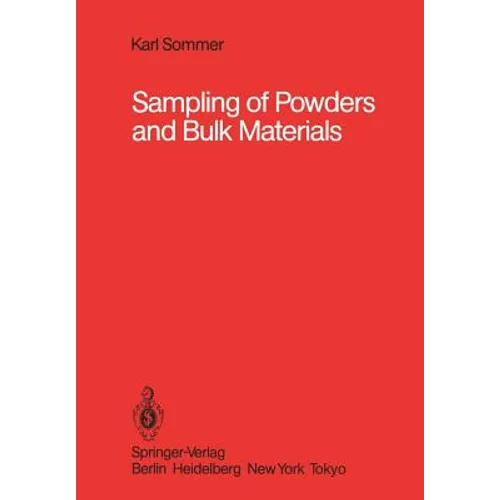 Sampling of Powders and Bulk Materials - Paperback