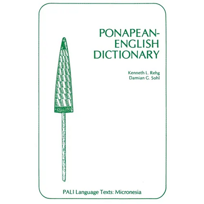 Ponapean-English Dictionary - Paperback