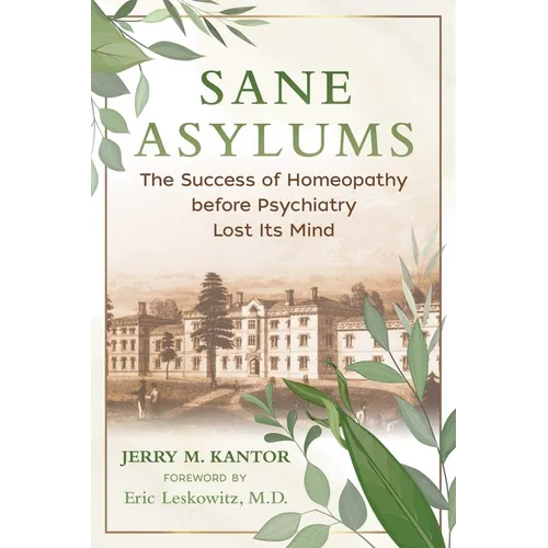 Sane Asylums: The Success of Homeopathy Before Psychiatry Lost Its Mind - Paperback