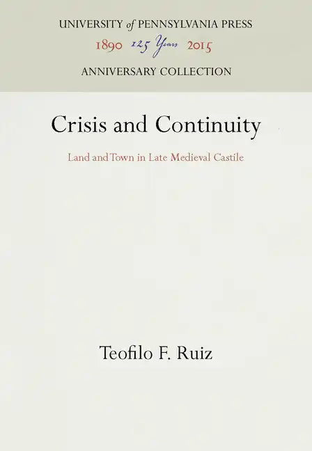Crisis and Continuity - Hardcover