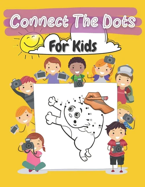 Connect The Dots For Kids: 48 Animals Dot-Dot For kids 4-12, Challenging and Fun Dot to Dot - Paperback