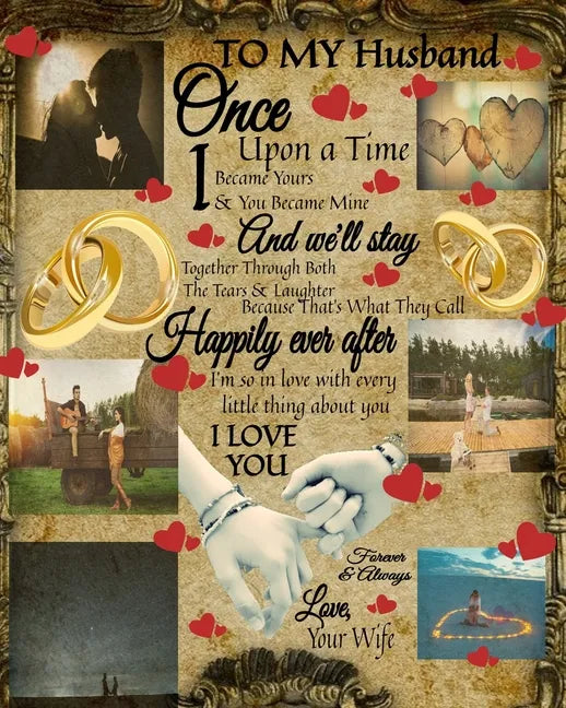 To My Husband Once Upon A Time I Became Yours & You Became Mine And We'll Stay Together Through Both The Tears & Laughter: 20th Anniversary Gifts For - Paperback