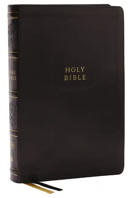 KJV Holy Bible with 73,000 Center-Column Cross References, Black Leathersoft, Red Letter, Comfort Print: King James Version - Imitation Leather