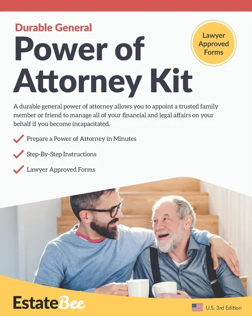 Durable General Power of Attorney Kit: Make Your Own Power of Attorney in Minutes - Paperback