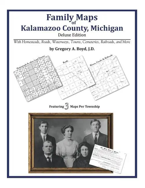 Family Maps of Kalamazoo County, Michigan - Paperback