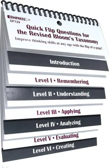 Quick Flip Questions for the Revised Bloom Taxonomy - Paperback