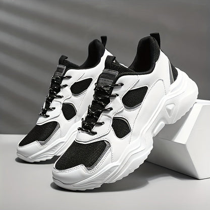 Men's Fashion Platform Sneakers - Casual Athletic Shoes