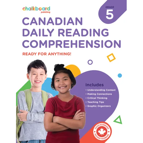 Canadian Daily Reading Comprehension Grade 5 - Paperback