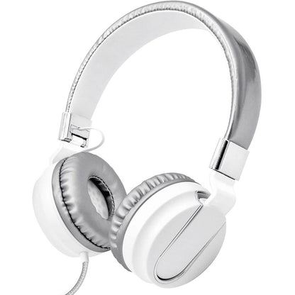 Adjustable Headband On-Ear Headphones with Built-in Mic