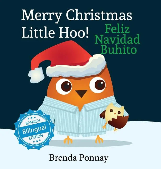 Merry Christmas, Little Hoo! / Feliz Navidad Buhito - Hardcover
