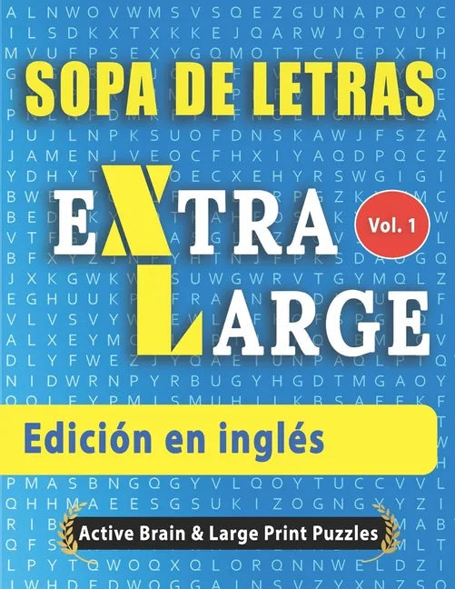 Sopa de Letras - Edición en inglés - Paperback