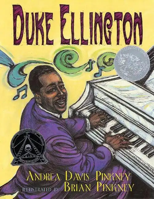 Duke Ellington: The Piano Prince and His Orchestra (Caldecott Honor Book) - Paperback