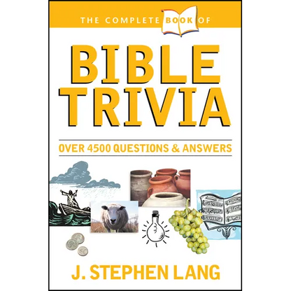 The Complete Book of Bible Trivia - Paperback