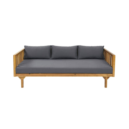 Alora 3-Seater Acacia Wood Daybed Sofa With Water-Resistant Cushions (SAK65773)