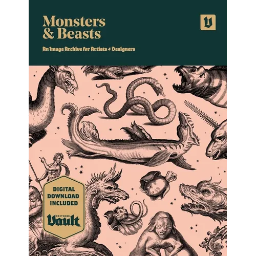 Monsters and Beasts: An Image Archive for Artists and Designers - Paperback