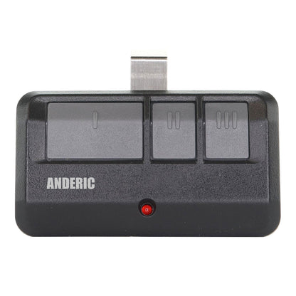 Anderic 893MAX Universal Garage Door Opener Remote Control for Liftmaster for Purple, Yellow, Green, Red, and Orange Learning Key