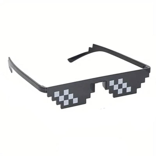 Anime Pixel Mosaic Funny Party Glasses