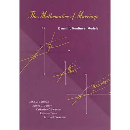 The Mathematics of Marriage: Dynamic Nonlinear Models - Paperback