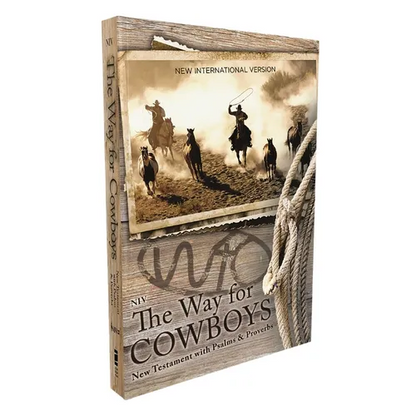 Niv, the Way for Cowboys New Testament with Psalms and Proverbs, Pocket-Sized, Paperback, Comfort Print - Paperback
