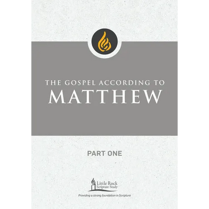 The Gospel According to Matthew, Part One - Paperback