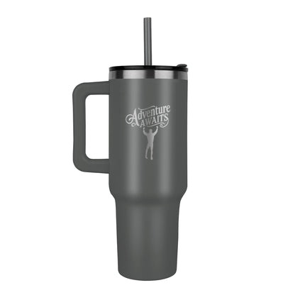 Adventure Awaits Graduation Pinnacle Engraved 40 oz Tumbler