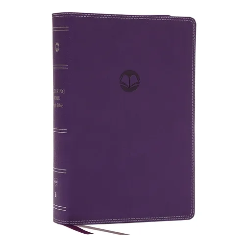 Enduring Word Study Bible: Pastoral Commentary from Every Chapter of the Bible (Nkjv, Purple Leathersoft, Red Letter, Comfort Print) - Imitation Leather