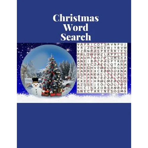 Christmas Word Search Books: Puzzles and Solutions For Adults And Kids - Paperback