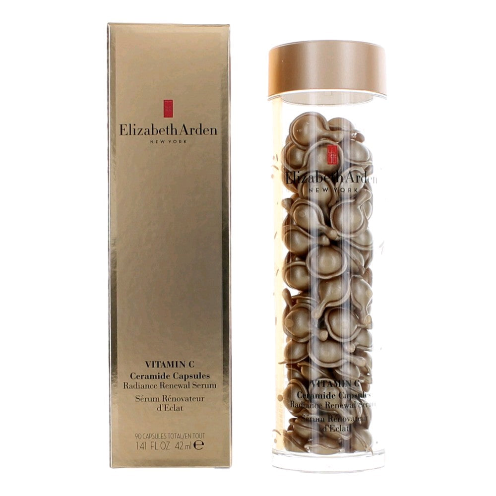 Vitamin C Ceramide Radiance Renewal Serum, 90 Capsules women